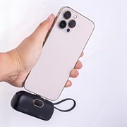 Forever MTB-100 USB-C Mini Power Bank 5000mAh - 22.5W - Musta