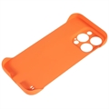 iPhone 14 Pro Max Kehyksetön Muovikotelo - Oranssi