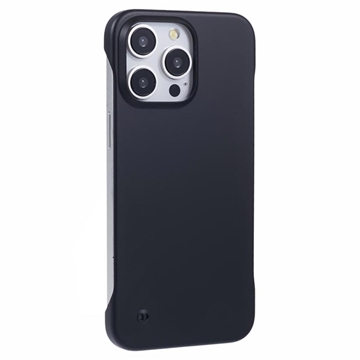 iPhone 16 Pro Max Kehyksetön Muovikotelo - Musta