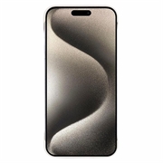 iPhone 16 Pro Max Kehyksetön Muovikotelo - Valkoinen