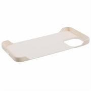 iPhone 16 Pro Max Kehyksetön Muovikotelo - Valkoinen