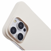 iPhone 16 Pro Max Kehyksetön Muovikotelo - Valkoinen