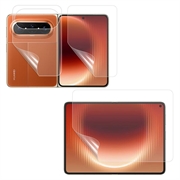 Huawei Pura X Max Full Cover Suojaussetti - Kirkas