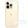 iPhone 14 Pro Max Full Cover TPU Selkäsuoja - Läpinäkyvä