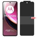 Motorola Razr 40 Ultra Full Cover TPU Suojakalvo - Yksityisyyssuoja