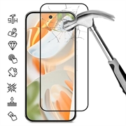 Google Pixel 11 Pro Täysi suoja Panssarilasi - 9H - musta reuna