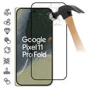 Google Pixel 11 Pro Fold Täysi suoja Panssarilasi - 9H - musta reuna