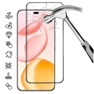 Honor 400 Pro Täysi suoja karkaistu lasi näytönsuoja - 9H - musta reuna