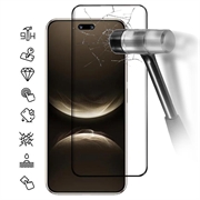 Huawei Nova 14 Ultra Täysi suoja karkaistu lasi näytönsuoja - 9H - musta reuna