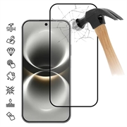 Huawei nova 15 Max Täysi suoja Panssarilasi - 9H - musta reuna
