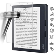 Kobo Libra 2 Täyden Kattavuuden Panssarilasi - 9H, 0.3mm - Läpinäkyvä