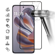 Motorola Edge 50 Neo Koko Peittävä Panssarilasi - 9H - Musta Reuna