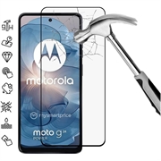 Motorola Moto G24 Koko Peittävä Panssarilasi - 9H - Musta Reuna