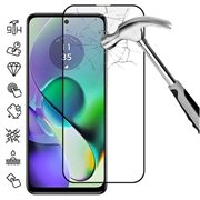 Motorola Moto G54 Koko Peittävä Panssarilasi - 9H - Musta Reuna