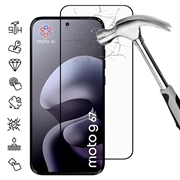 Motorola Moto G67 Täysi suoja Panssarilasi - 9H - musta reuna
