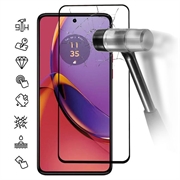 Motorola Moto G84 Koko Peittävä Panssarilasi - Musta Reuna