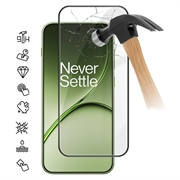 OnePlus 15T Täysi suoja Panssarilasi - 9H - musta reuna