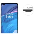 OnePlus Nord/Nord 2 5G Koko Näytön Peittävä Panssarilasi - 9H - Case Friendly - Musta Reuna