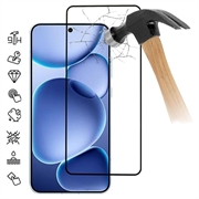 Oppo Find X8s+ Koko Peittävä Panssarilasi - 9H - Musta Reuna