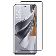 Oppo Reno10 Täyden Kattavuuden Panssarilasi - 9H, 0.3mm - Musta Reuna