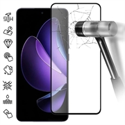 Oppo Reno13 F Koko Peittävä Panssarilasi - 9H - Musta Reuna