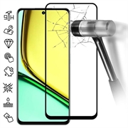Realme C67 Koko Peittävä Panssarilasi - Musta Reuna