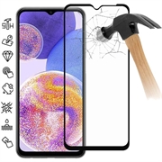 Samsung Galaxy A23 5G Koko Peittävä Panssarilasi - 9H - Musta Reuna