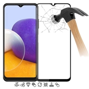 Samsung Galaxy A25 Koko Peittävä Panssarilasi - 9H - Musta Reuna