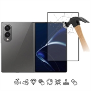 Samsung Galaxy Z Fold8 Täysi suoja Panssarilasi - 9H - musta reuna