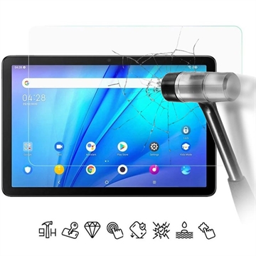 TCL Tab 10s Täyden Kattavuuden Panssarilasi - 9H, 0.3mm - Läpinäkyvä