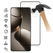 Xiaomi 15T/15T Pro Täysi suoja Panssarilasi - 9H - musta reuna