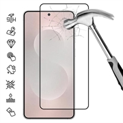 Xiaomi 18 Pro Max Täysi suoja Panssarilasi - 9H - musta reuna