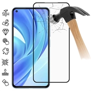 Xiaomi Mi 11 Lite 5G Koko Peittävä Panssarilasi - 9H - Musta Reuna