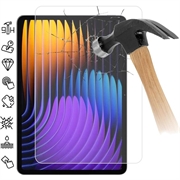 Xiaomi Pad 7/7 Pro Täyden Kattavuuden Panssarilasi - 9H, 0.3mm - Läpinäkyvä