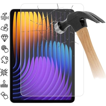 Xiaomi Pad 7/7 Pro Täyden Kattavuuden Panssarilasi - 9H, 0.3mm - Läpinäkyvä