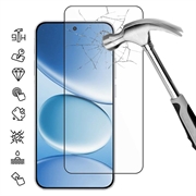 Xiaomi Poco M8/Redmi Note 15 5G Täysi suoja Panssarilasi - 9H - musta reuna