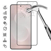 Xiaomi Poco M8 Power Täysi suoja Panssarilasi - 9H - musta reuna