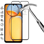 Xiaomi Redmi 13C 5G/Poco C65 Koko Peittävä Panssarilasi - 9H - Musta Reuna