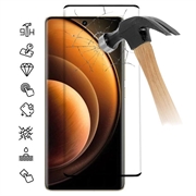 vivo X100/X100 Pro Koko Peittävä Panssarilasi - Musta Reuna