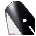 iPhone 7/8/SE (2020)/SE (2022) Täyden Kattavuuden Panssarilasi - 9H Joustavalla Kehyksellä - Musta
