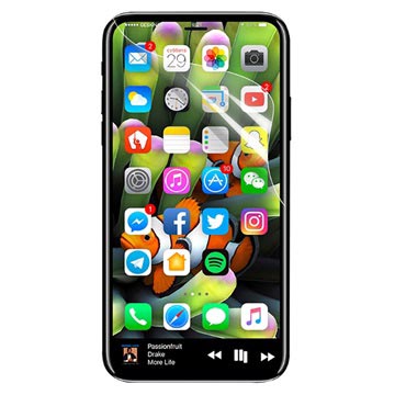 iPhone X/XS/11 Pro Koko Näytön Peittävä Näytönsuoja
