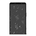 Koko Näytön Peittävä Sony Xperia 5 II Panssarilasi - 9H - Musta