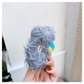 Furry Monster Sarjan AirPods / AirPods 2 Silikonikotelo - Harmaa