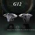 G12 1Pair Metal Game Trigger kännykkäpelaamiseen Vasen / oikea painike kahva kahva Grip