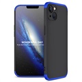 GKK Irrotettava iPhone 13 Suojakuori - Sininen / Musta