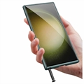 Samsung Galaxy S23 Ultra 5G GKK Magneettinen Hybridikotelo - Vihreä