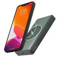 GP Q10A 10000mAh Langaton Virtapankki - QC3.0, PD3.0 - Harmaa