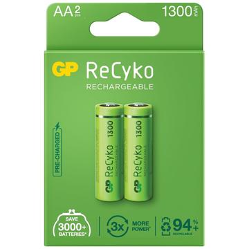 GP ReCyko 1300 ladattavat AA-paristot 1300mAh