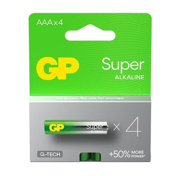 GP Super G-Tech LR03/AAA alkaliparistot 1000mAh