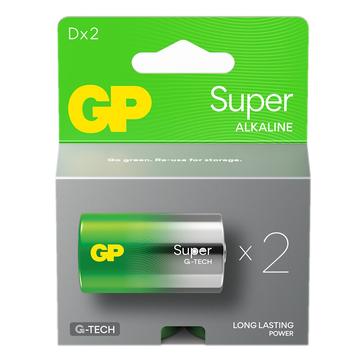 GP Super G-Tech LR20/D paristot - 2 kpl.